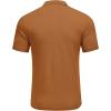 imageCOOFANDY Mens Knit Button Down Shirt Short Sleeve Cuban Guayabera Shirts Casual Textured Polo Summer TopsCaramel