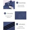 imageCOOFANDY Mens Polo Shirts Short Sleeve Casual Golf Shirt Basic Solid Color Collared TShirt Stylish Summer Polo T ShirtNavy Blue