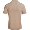 imageCOOFANDY Mens Knit Button Down Shirt Short Sleeve Polo Sweater Summer Casual Shirts Cuban Beach TopsKhaki