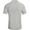 imageCOOFANDY Mens Knit Button Down Shirt Short Sleeve Polo Sweater Summer Casual Shirts Cuban Beach TopsLight Grey
