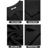 imageCOOFANDY Mens Knit Polo Shirts Long Sleeve Sweater Casual Waffle Textured Collared Polo Sweater01black