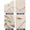 imageCOOFANDY Mens Knit Polo Shirts Long Sleeve Sweater Casual Waffle Textured Collared Polo SweaterLight Khaki
