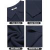 imageCOOFANDY Mens Knit Polo Shirts Long Sleeve Sweater Casual Waffle Textured Collared Polo SweaterNavy Blue