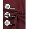 imageCOOFANDY Mens Slim Fit Knit Polo Shirts Business Lightweight Polo Sweater Casual Summer Ribbed Textured Collared T ShirtDark Red