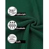imageCOOFANDY Mens Slim Fit Knit Polo Shirts Business Lightweight Polo Sweater Casual Summer Ribbed Textured Collared T ShirtGreen