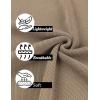 imageCOOFANDY Mens Slim Fit Knit Polo Shirts Business Lightweight Polo Sweater Casual Summer Ribbed Textured Collared T ShirtKhaki