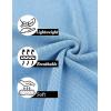 imageCOOFANDY Mens Slim Fit Knit Polo Shirts Business Lightweight Polo Sweater Casual Summer Ribbed Textured Collared T ShirtLight Blue