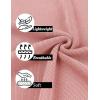 imageCOOFANDY Mens Slim Fit Knit Polo Shirts Business Lightweight Polo Sweater Casual Summer Ribbed Textured Collared T ShirtLight Pink