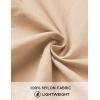 imageCOOFANDY Mens Casual Shorts Summer Beach Elastic Waist Drawstring Shorts Lightweight Quicky Dry Vacation ShortsLight Khaki