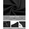 imageCOOFANDY Mens Track Suits 2 Piece Set Quarter Zip Polo Shirt and Shorts Set Summer Casual OutfitsBlack