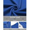 imageCOOFANDY Mens Track Suits 2 Piece Set Quarter Zip Polo Shirt and Shorts Set Summer Casual OutfitsRoyal Blue