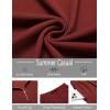 imageCOOFANDY Mens Track Suits 2 Piece Set Quarter Zip Polo Shirt and Shorts Set Summer Casual OutfitsWine Red