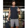 imageCOOFANDY Mens Athletic Shorts Stretch Active Workout Shorts Lightweight Gym Training ShortsLight Grey1 Pack of 1
