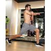 imageCOOFANDY Mens Athletic Shorts Stretch Active Workout Shorts Lightweight Gym Training ShortsLight Grey1 Pack of 1