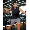 imageCOOFANDY Mens Athletic Shorts Stretch Active Workout Shorts Lightweight Gym Training ShortsLight Grey1 Pack of 1