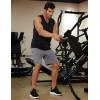 imageCOOFANDY Mens Athletic Shorts Stretch Active Workout Shorts Lightweight Gym Training ShortsLight Grey1 Pack of 1
