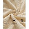 imageCOOFANDY Mens Casual Corduroy Shorts With Elastic Waist Drawstring Lightweight Summer Beach Shorts With PocketsBeige