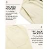 imageCOOFANDY Mens Casual Shorts Cotton Drawstring Summer Shorts Elastic Waist Lightweight Twill Chino ShortsLight Khaki