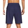 imageCOOFANDY Mens Summer Beach Shorts Lightweight Elastic Waist Drawstring Casual Shorts with PocketDgreyNavy