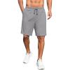 imageCOOFANDY Mens Athletic Shorts Stretch Active Workout Shorts Lightweight Gym Training ShortsLight Grey1 Pack of 1