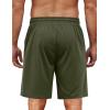 imageCOOFANDY Mens Athletic Shorts Loosefit Training Shorts Relaxed Fit Gym Shorts1 Army Green