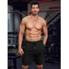 imageCOOFANDY Mens Athletic Shorts Loosefit Training Shorts Relaxed Fit Gym Shorts1 Black