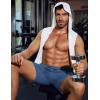 imageCOOFANDY Mens Athletic Shorts Loosefit Training Shorts Relaxed Fit Gym Shorts1 Blue