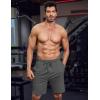 imageCOOFANDY Mens Athletic Shorts Loosefit Training Shorts Relaxed Fit Gym Shorts1 Dark Grey