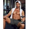 imageCOOFANDY Mens Athletic Shorts Loosefit Training Shorts Relaxed Fit Gym Shorts1 Dark Grey