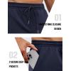 imageCOOFANDY Mens Athletic Shorts Loosefit Training Shorts Relaxed Fit Gym Shorts1 Navy Blue