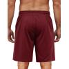 imageCOOFANDY Mens Athletic Shorts Loosefit Training Shorts Relaxed Fit Gym Shorts1 Wine Red