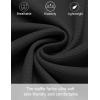 imageCOOFANDY Mens Waffle Jogger Lightweight Drawstring Casual Pants Slim Fit Jogger Sweatpants with PocketsBlack