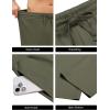 imageCOOFANDY Mens Yoga Pants Casual Elastic Waist Drawstring Jogger Sweatpants Open Bottom Lounge PantsArmy Green