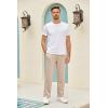 imageCOOFANDY Mens Yoga Pants Casual Elastic Waist Drawstring Jogger Sweatpants Open Bottom Lounge PantsChampagne