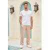 imageCOOFANDY Mens Yoga Pants Casual Elastic Waist Drawstring Jogger Sweatpants Open Bottom Lounge PantsKhaki