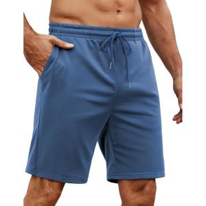 imageCOOFANDY Mens Athletic Shorts Loosefit Training Shorts Relaxed Fit Gym Shorts1 Blue