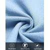 imageCOOFANDY Mens Beach Shorts 9quot Elastic Waist Drawstring Shorts Lightweight Regular Fit Casual Summer ShortsLight Blue