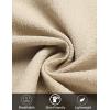imageCOOFANDY Mens Beach Shorts 9quot Elastic Waist Drawstring Shorts Lightweight Regular Fit Casual Summer ShortsLight Khaki