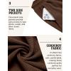 imageCOOFANDY Mens Corduroy Pants Casual Drawstring Trousers Elastic Waist Fashion Tapered Streetwear Joggers with PocketsBrown