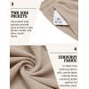 imageCOOFANDY Mens Corduroy Pants Casual Drawstring Trousers Elastic Waist Fashion Tapered Streetwear Joggers with PocketsLight Khaki