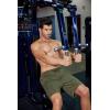 imageCOOFANDY Mens Workout Gym Shorts Mesh Athletic Shorts Lightweight Quick Dry Training Short Pants with PocketsArmy Green1 Pack of 1