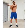 imageCOOFANDY Mens Workout Gym Shorts Mesh Athletic Shorts Lightweight Quick Dry Training Short Pants with PocketsBlue1 Pack of 1