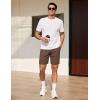 imageCOOFANDY Mens Workout Gym Shorts Mesh Athletic Shorts Lightweight Quick Dry Training Short Pants with PocketsBrown1 Pack of 1
