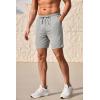 imageCOOFANDY Mens Workout Gym Shorts Mesh Athletic Shorts Lightweight Quick Dry Training Short Pants with PocketsLight Grey1 Pack of 1
