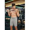 imageCOOFANDY Mens Workout Gym Shorts Mesh Athletic Shorts Lightweight Quick Dry Training Short Pants with PocketsLight Grey1 Pack of 1