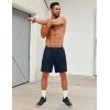 imageCOOFANDY Mens Workout Gym Shorts Mesh Athletic Shorts Lightweight Quick Dry Training Short Pants with PocketsNavy Blue1 Pack of 1