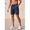 imageCOOFANDY Mens Workout Gym Shorts Mesh Athletic Shorts Lightweight Quick Dry Training Short Pants with PocketsNavy Blue1 Pack of 1