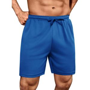 imageCOOFANDY Mens Workout Gym Shorts Mesh Athletic Shorts Lightweight Quick Dry Training Short Pants with PocketsBlue1 Pack of 1