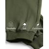 imageCOOFANDY Mens Jogger Sweatpants Workout Athletic Sweatpants Casual Pants with Zipper Pockets2 Pack BlackArmy Green