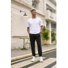 imageCOOFANDY Mens Jogger Sweatpants Workout Athletic Sweatpants Casual Pants with Zipper PocketsBlack
